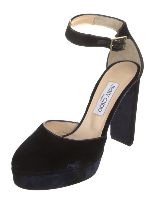 Jimmy Choo Velvet D'Orsay Pumps