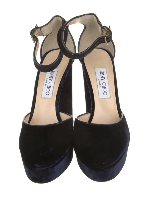 Jimmy Choo Velvet D'Orsay Pumps