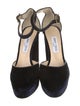 Jimmy Choo Velvet D'Orsay Pumps