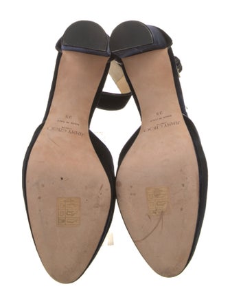 Jimmy Choo Velvet D'Orsay Pumps