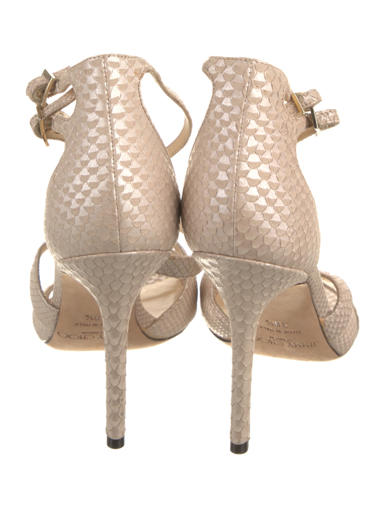 Jimmy Choo Snakeskin Sandals