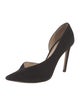 Jimmy Choo Suede D'Orsay Pumps