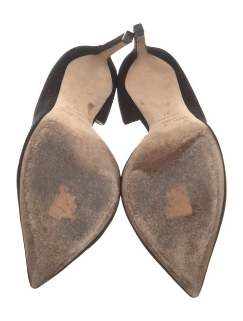 Jimmy Choo Suede D'Orsay Pumps