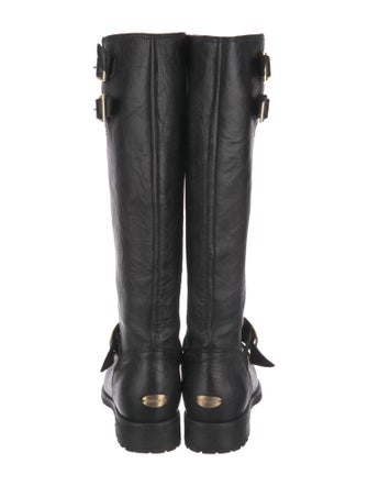 Jimmy Choo Leather Riding Boots