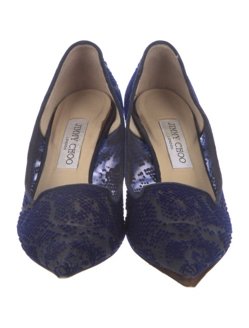 Jimmy Choo Mesh Pumps