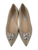 Jimmy Choo Mesh Glitter Accents Flats