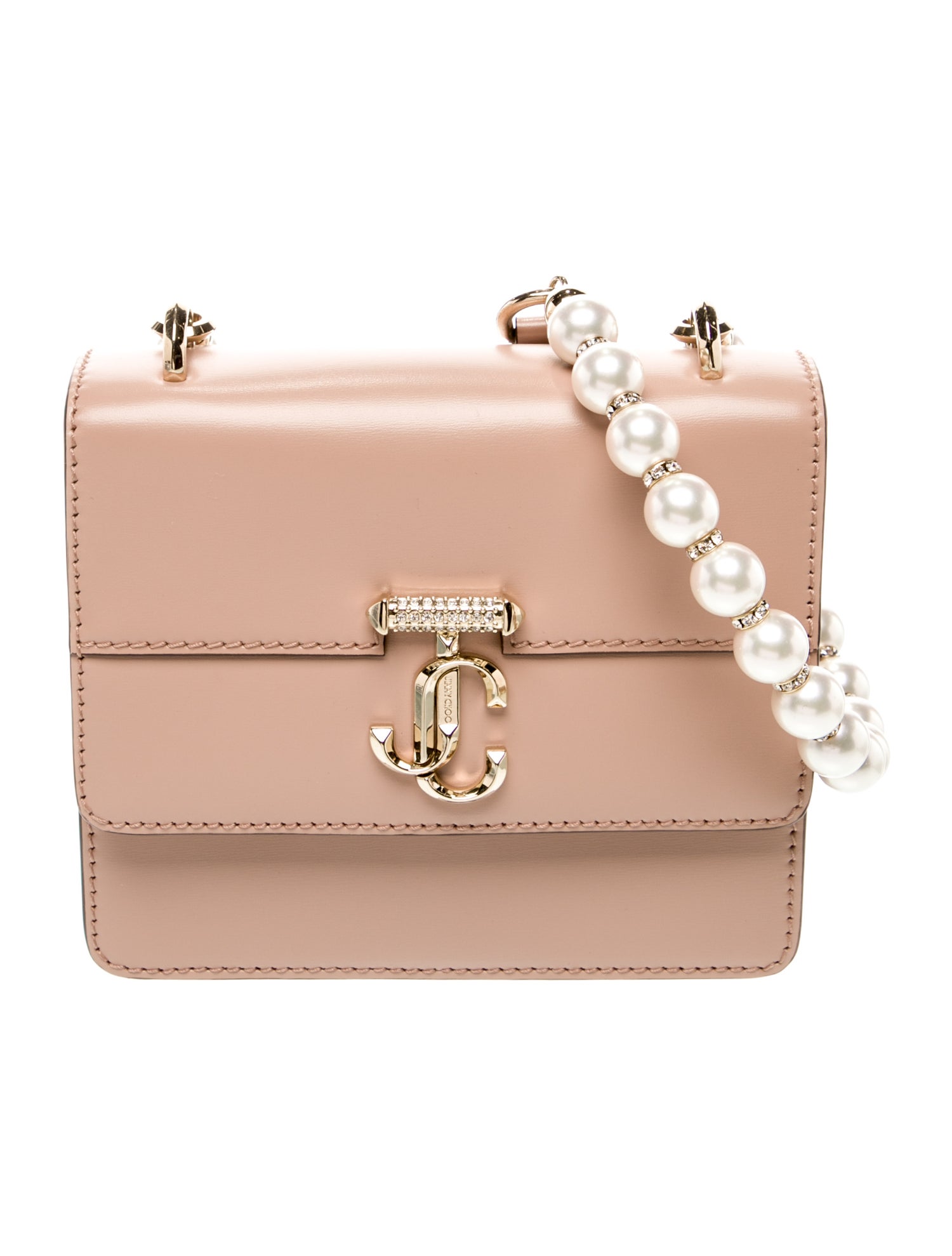 Jimmy Choo Faux Pearl Avenue Quad