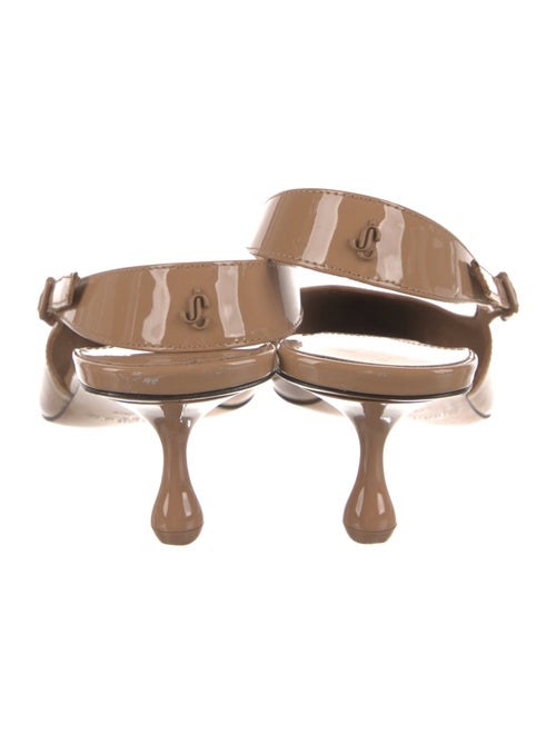 Jimmy Choo Patent Leather Slingback Pumps