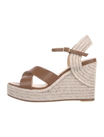 Jimmy Choo Leather Espadrilles