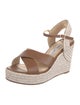 Jimmy Choo Leather Espadrilles
