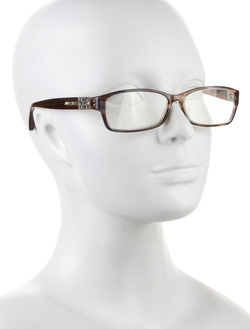 Jimmy Choo Square Eyeglasses