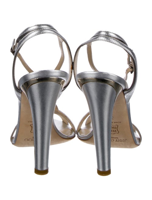 Jimmy Choo Leather Slingback Sandals