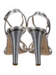 Jimmy Choo Leather Slingback Sandals