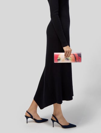 Jimmy Choo Pilar Magazine Box Clutch