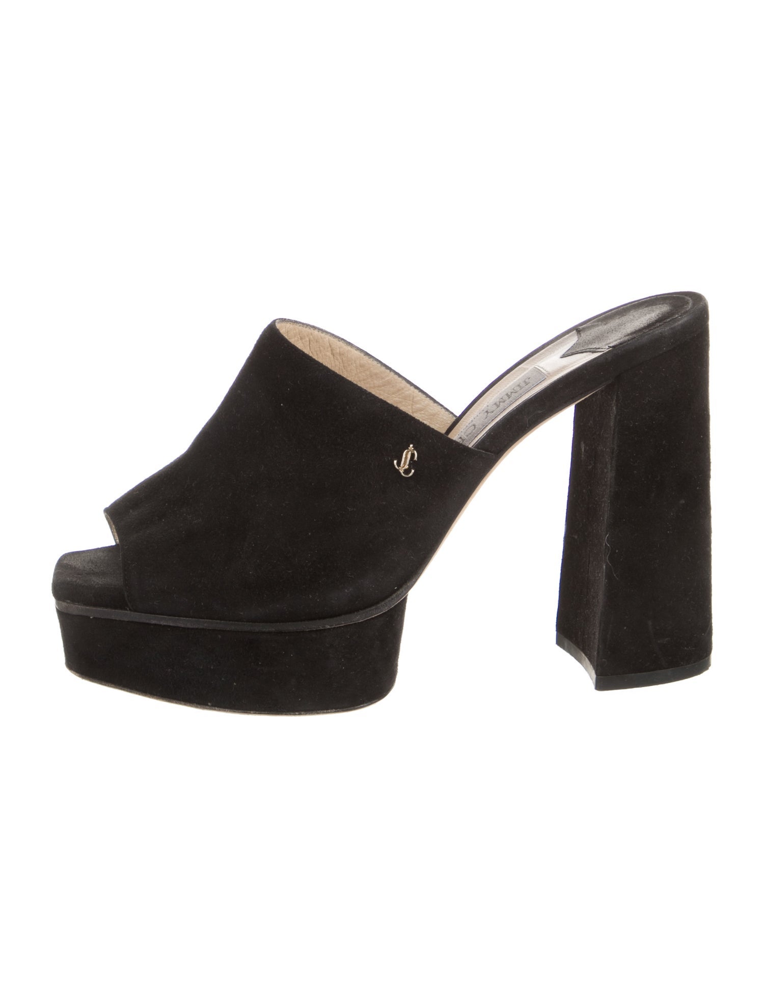 Jimmy Choo Suede Slides