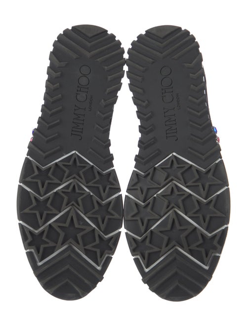 Jimmy Choo Crystal Embellishments Sneakers