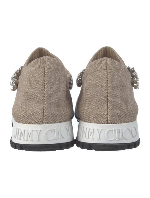 Jimmy Choo Crystal Embellishments Sneakers