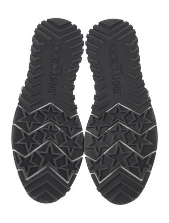 Jimmy Choo Crystal Embellishments Sneakers