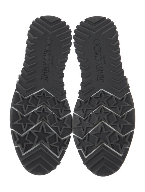 Jimmy Choo Crystal Embellishments Sneakers