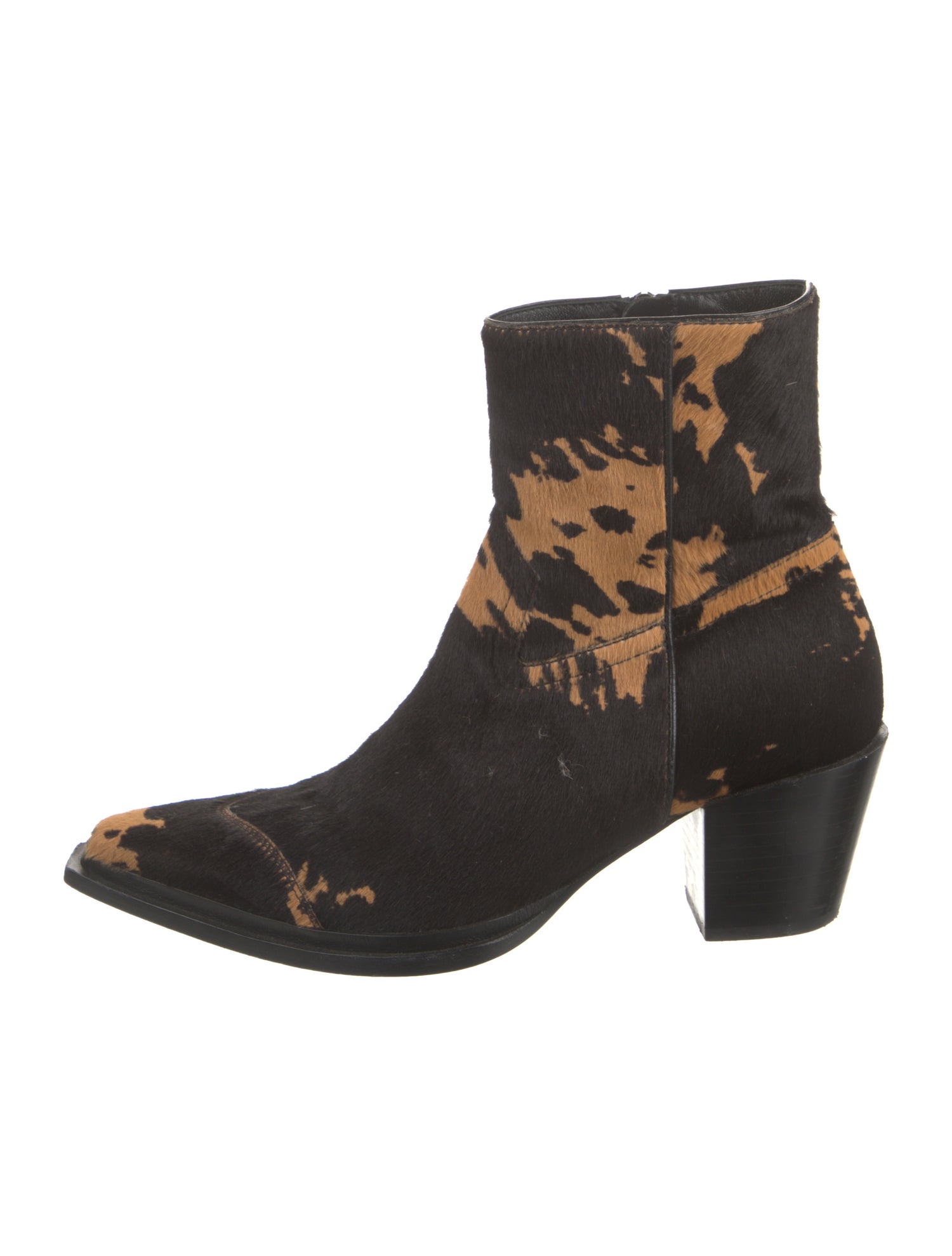 Jimmy Choo Calf Hair Animal Print Boots