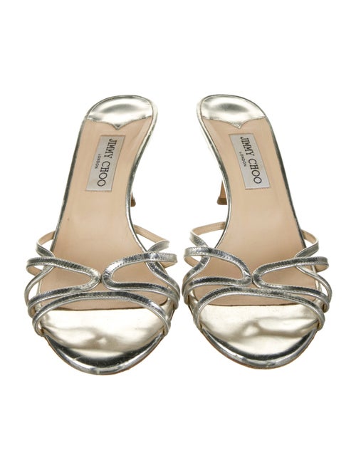 Jimmy Choo Patent Leather Slides