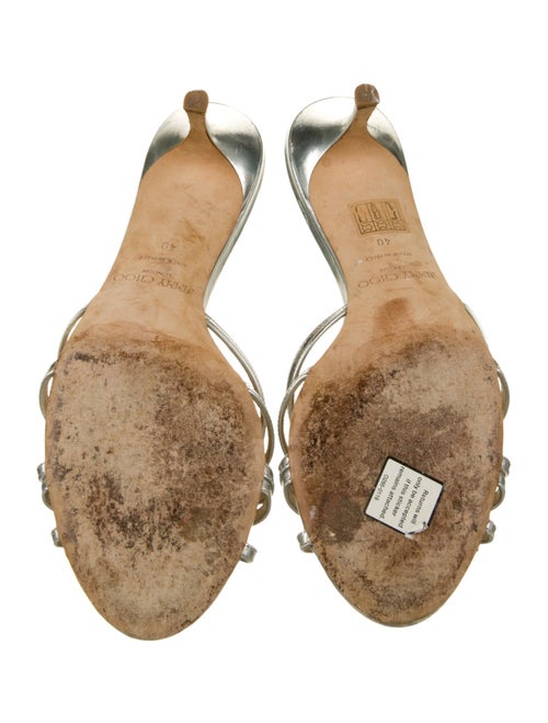 Jimmy Choo Patent Leather Slides