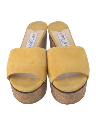 Jimmy Choo Suede Slides