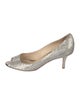 Jimmy Choo Glitter Glitter Accents Pumps