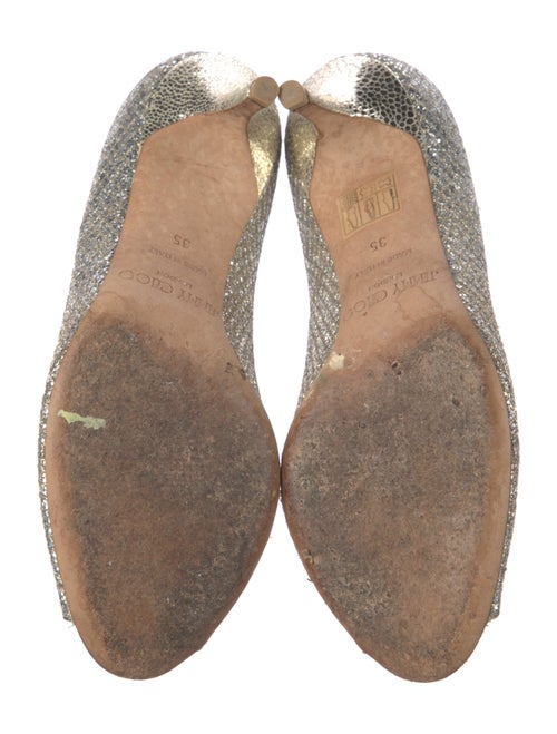 Jimmy Choo Glitter Glitter Accents Pumps