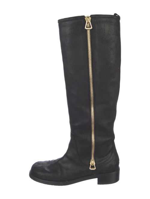 Jimmy Choo Leather Riding Boots
