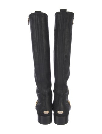 Jimmy Choo Leather Riding Boots