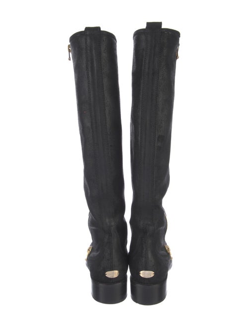 Jimmy Choo Leather Riding Boots