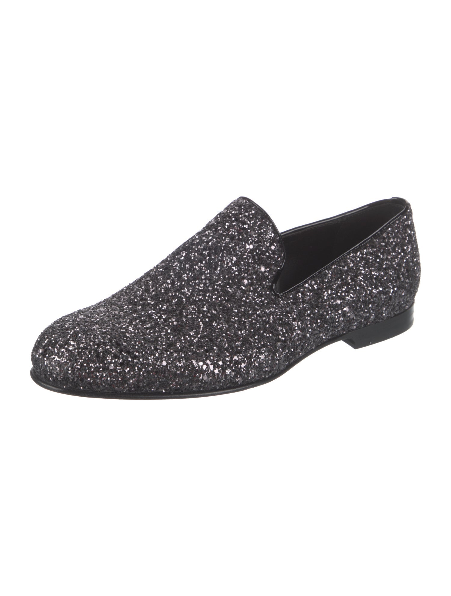 Jimmy Choo Glitter Loafers
