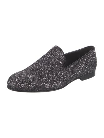 Jimmy Choo Glitter Loafers