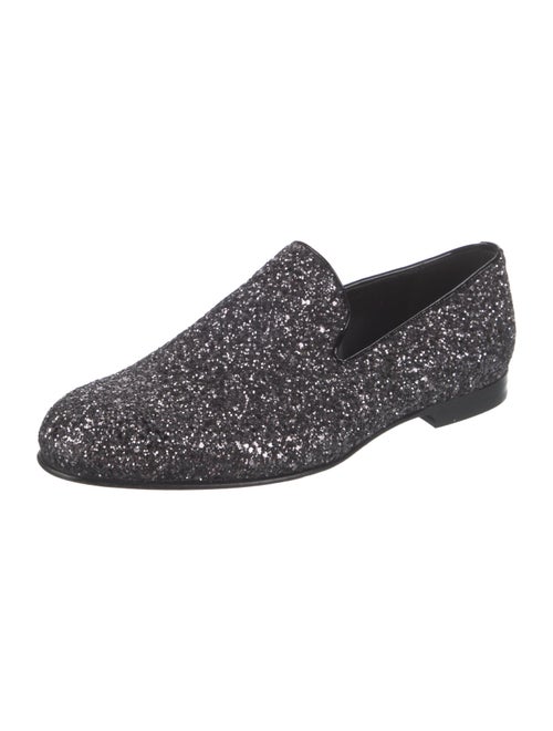 Jimmy Choo Glitter Loafers