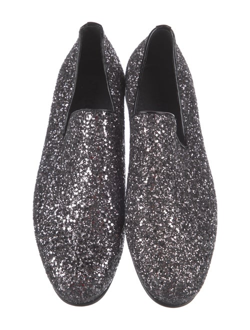 Jimmy Choo Glitter Loafers