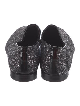Jimmy Choo Glitter Loafers