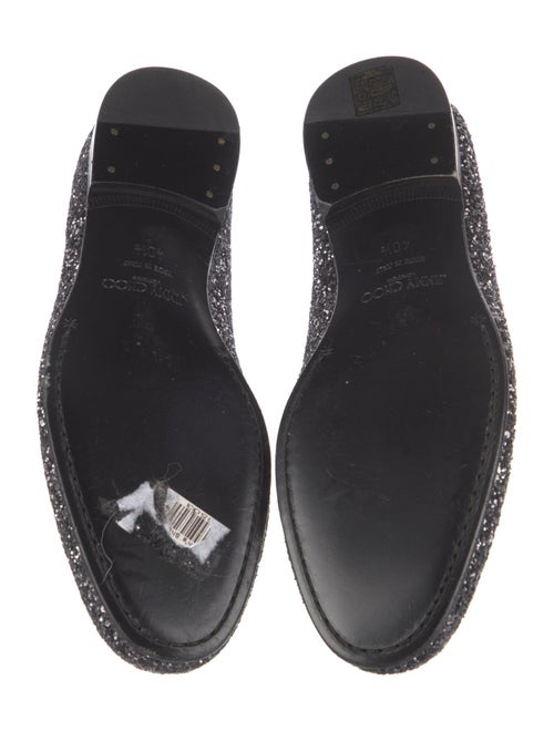 Jimmy Choo Glitter Loafers