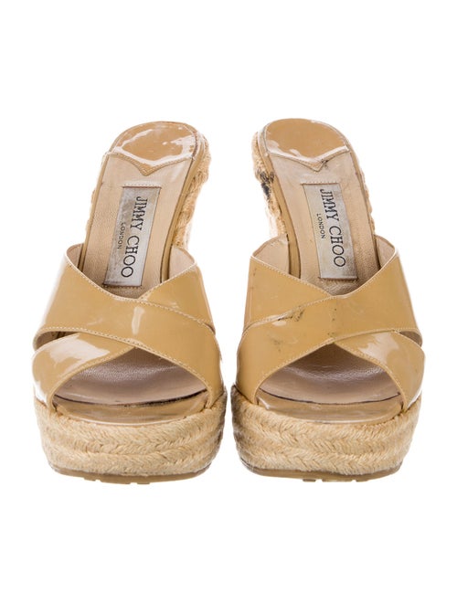 Jimmy Choo Patent Leather Espadrilles