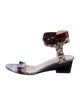 Jimmy Choo Snakeskin Animal Print Sandals