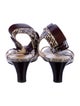 Jimmy Choo Snakeskin Animal Print Sandals