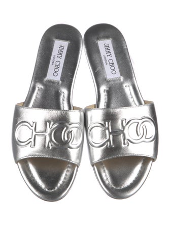 Jimmy Choo Leather Mules