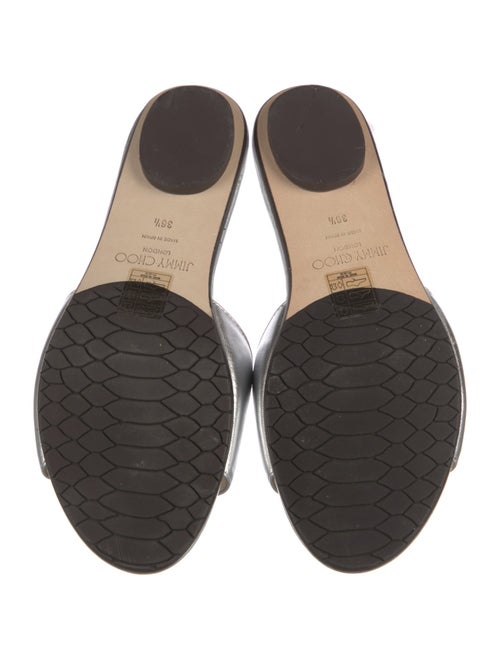 Jimmy Choo Leather Mules