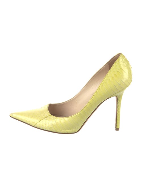 Jimmy Choo Embossed Leather Pumps
