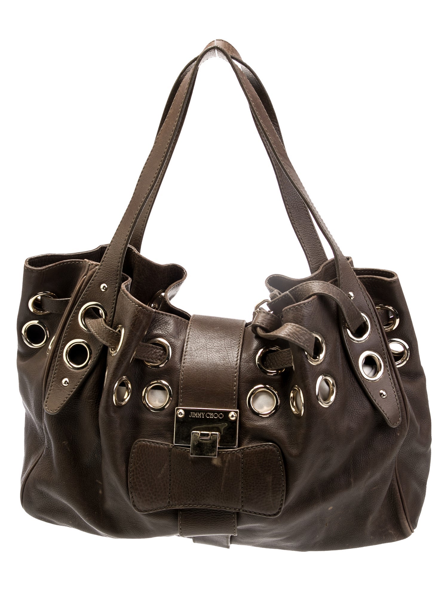 Jimmy Choo Leather Shoulder Bag