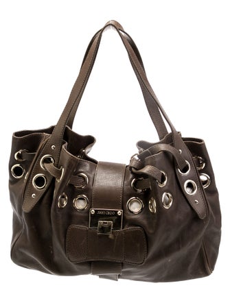 Jimmy Choo Leather Shoulder Bag