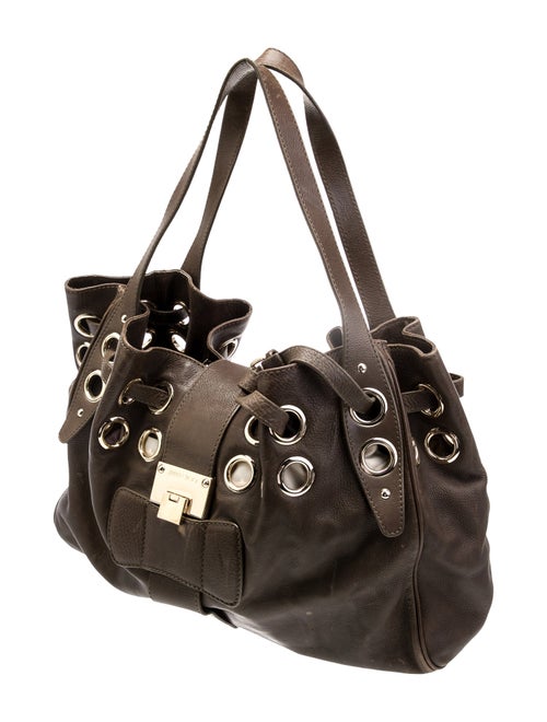 Jimmy Choo Leather Shoulder Bag