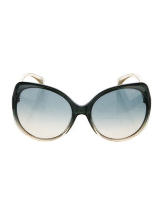 Jimmy Choo Oversize Tinted Sunglasses