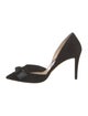 Jimmy Choo Suede D'Orsay Pumps