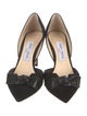 Jimmy Choo Suede D'Orsay Pumps